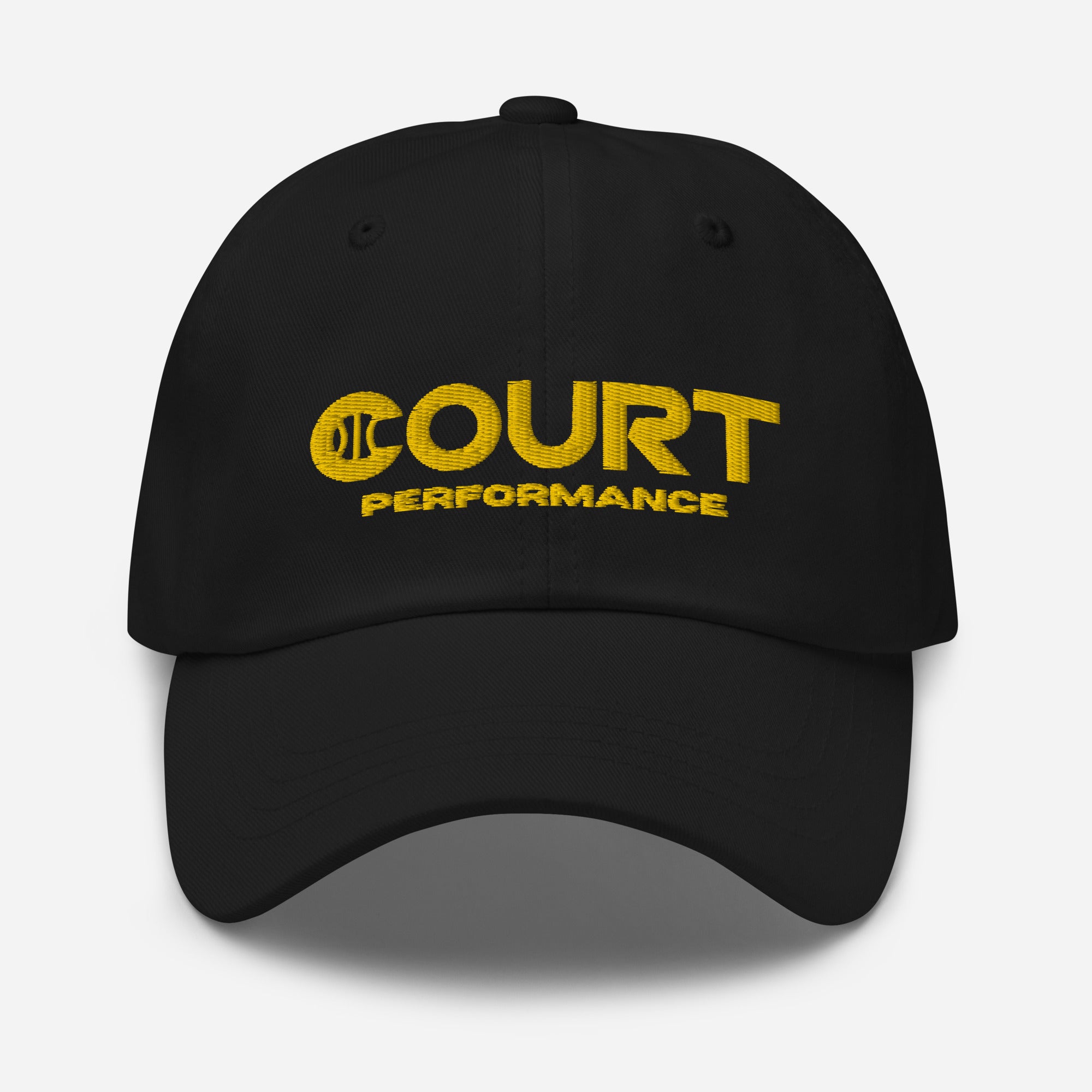 Cappellino Court Performance - ricamo Gold