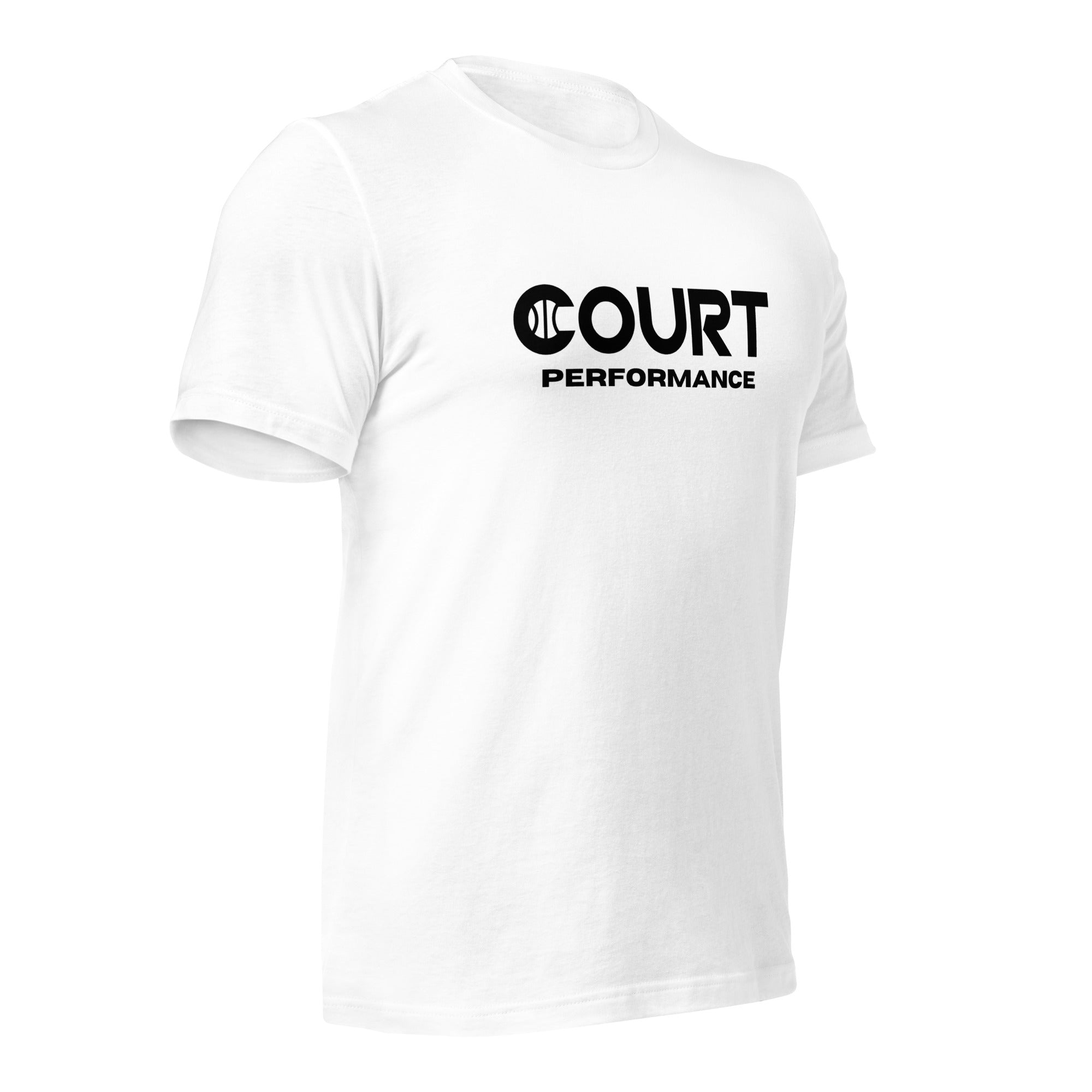 T-shirt cotone court performance - unisex